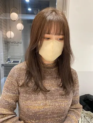 ロング ୨୧柔らかいカラー nozomi ୨୧のヘアスタイル