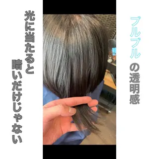 ショート カラー LUCIA所属・透明感カラー/ブリー チ無し/瀧田恭平のヘアスタイル