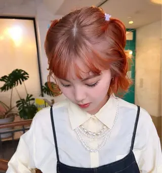 カラー GIFT所属・ハイトーン★GIFT /nozomiのヘアスタイル