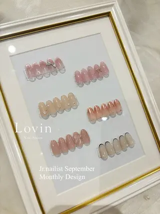 ネイル パラジェル認定サロン　ネイルケア&スパ　Lovin【ラヴィン】所属・田中 凜歌のネイルデザイン