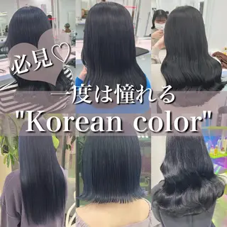 セミロング カラー 🎨ブリーチ職人 店長Takaya🎨のヘアスタイル