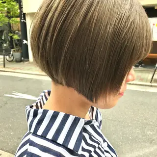 ショート analogue所属・u harukaのヘアスタイル
