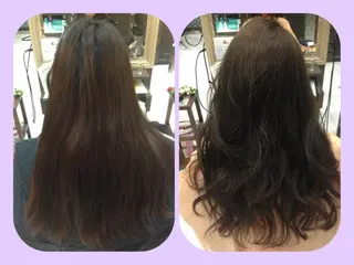 ミディアム セミロング ロング カラー パーマ ヘアアレンジ boutique misakiのヘアスタイル