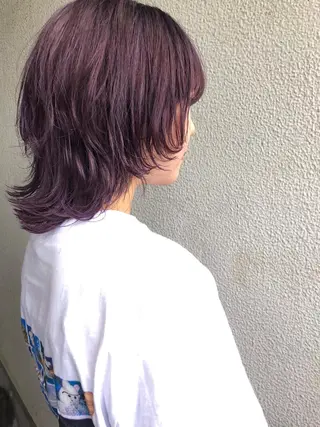 ミディアム 森本裕/オーナー/ スパイラルパーマのヘアスタイル