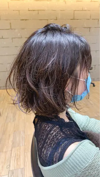 ミディアム パーマ 🤍小田 恵美🤍のマツエク・マツパデザイン