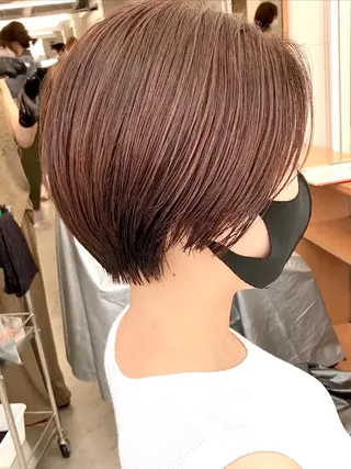 ショート カラー ショート・ボブ 徳竹淳一のヘアスタイル