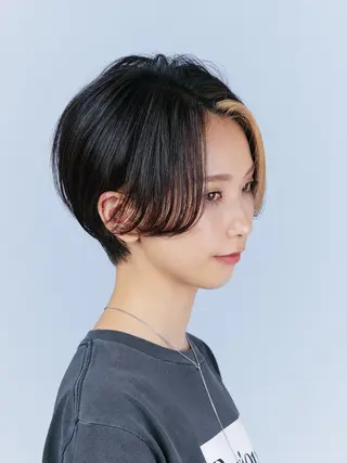 ショート 川上 春香のヘアスタイル