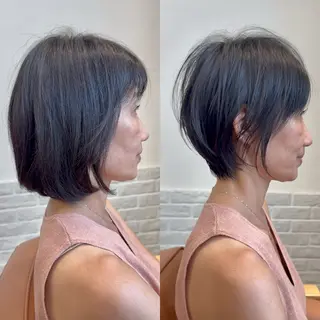 ショート 🌈銀座、ボブ ショート🌈にっしーのヘアスタイル