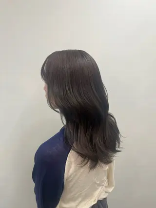 セミロング カラー 🐈‍⬛吉澤 汀彩🐈‍⬛のヘアスタイル