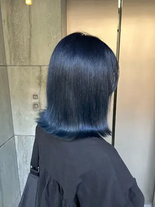 ミディアム カラー SITY.天神大名【シティ】所属・🦋mamiya🦋 カットモデル募集のヘアスタイル