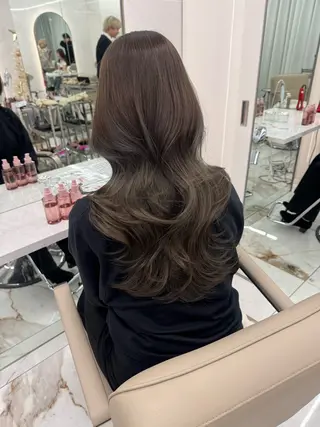 ロング カラー 栄美容師 ケントのヘアスタイル
