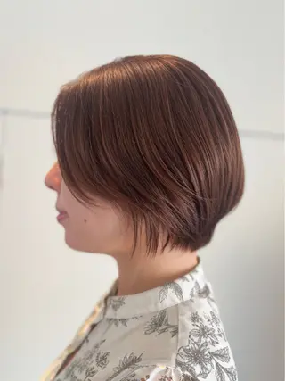 ショート ラフィスヘアードープ所属・👑髪質改善wカラー /ハイトーン/アユカのヘアスタイル