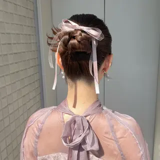 ヘアアレンジ 美髪カラー/縮毛矯正 /髪質改善/airiのヘアスタイル