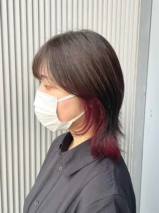 ショート カラー 💫小顔カット TAROのヘアスタイル