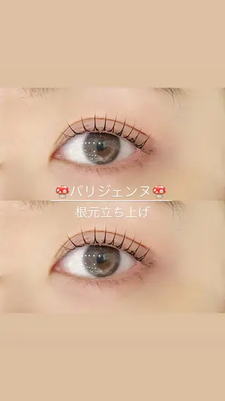 マツエク・マツパ マリーテレジア YUINAのマツエク・マツパデザイン