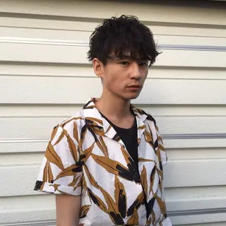 ショート メンズ メンズ/梅田茶屋町/ SCALE/尾瀬和也のヘアスタイル