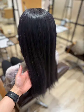 ロング 三輪 あおいのヘアスタイル