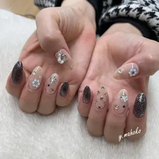 ネイル She nail studio 原宿所属・パラジェル有/ スカルプ/mahoのネイルデザイン