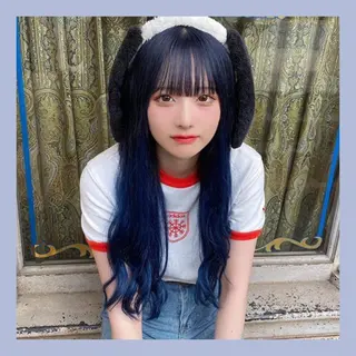 ロング カラー ヘアアレンジ 🦋 SHION 🦋のヘアスタイル