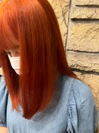 ロング カラー アトリエNew York三ノ輪店所属・miku 三ノ輪のヘアスタイル