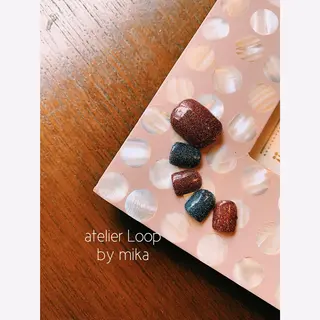ネイル atelierLoopbyshiho所属・atelier Loop♪MIKAのネイルデザイン