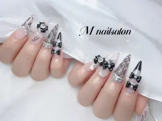ネイル M🌷nail 長さだし専門店のネイルデザイン
