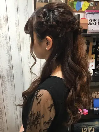 ヘアアレンジ 金崎 新吾のヘアスタイル
