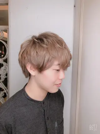 カラー メンズ デザインカラー🎨 下北沢 / 磯部のヘアスタイル