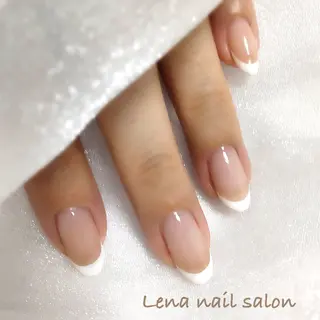 ネイル 自爪育成ネイルケア Lena nailのネイルデザイン