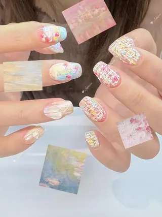 ネイル 佐藤 しおんのネイルデザイン