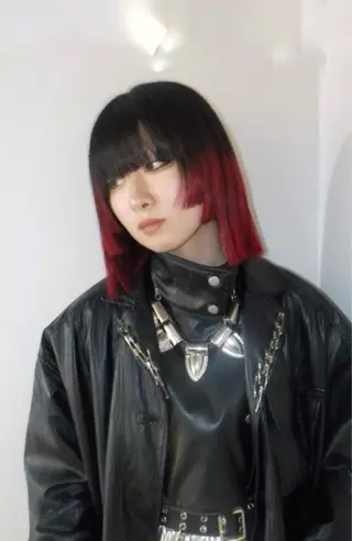 ミディアム カラー 【sica】 nanaのヘアスタイル