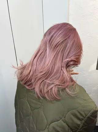 ミディアム カラー デザインカット/新宿 🕊️mao 🌿のヘアスタイル