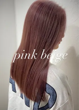 ロング カラー hair studio Zen所属・Kensho 京都駅 ケアブリーチのヘアスタイル