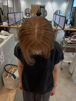 ショート カラー 佐藤 由依/透明感カラーのヘアスタイル