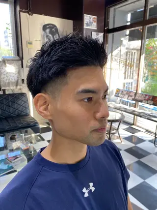 ショート メンズ BADBARBER蒲田店所属・barber goriのその他イメージ