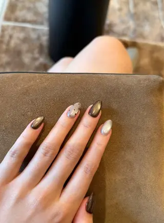 ネイル パラジェル登録店　Nailsalon Amour  上野湯島店所属・🩵ネイルスト 🩵かなのネイルデザイン