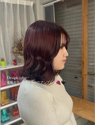 ミディアム cipre あゆみのヘアスタイル