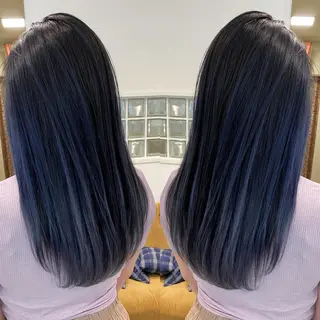 ミディアム カラー JILBLAN京都 ショート/ハイライトのヘアスタイル