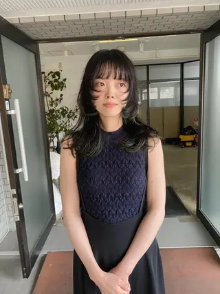 セミロング カラー GATTACA所属・KEI gattacaのヘアスタイル