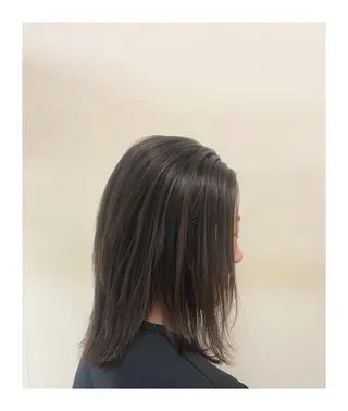 ミディアム ヘアー    アンド  フェイス  Lien所属・橋口 千裕のヘアスタイル