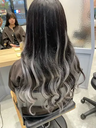 ロング 竹田 京人のヘアスタイル