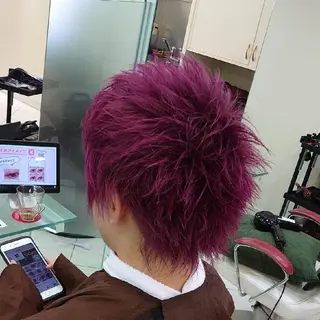 ショート ヘアアレンジ メンズ 🐺一ノ瀬 凌 / デザインウルフ🐺のヘアスタイル