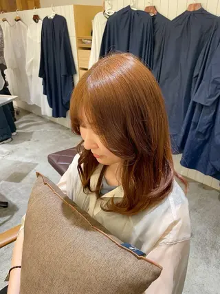カラー 加賀美 幸乃のヘアスタイル