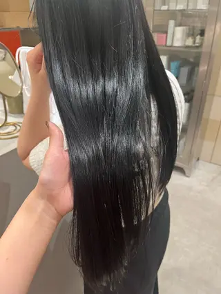 ロング 阪本 安里のヘアスタイル