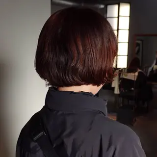 ショート カラー パーマ room3小出 奈央子のヘアスタイル