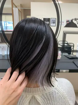 ミディアム カラー Lien 深井店のヘアスタイル