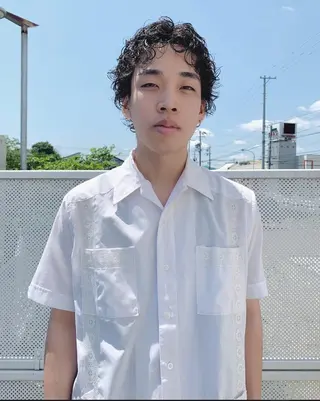 メンズ ショート／ボブ／柳津 いくらまゆのヘアスタイル