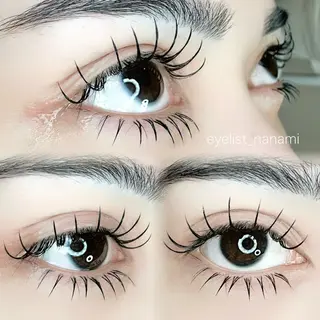 マツエク・マツパ Louwe 立川所属・eyelist☁️ nanamiのマツエク・マツパデザイン