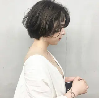 ショート カラー パーマ ヘアアレンジ メンズ キッズ ネイル マツエク・マツパ #tag 稗田綾加のヘアスタイル