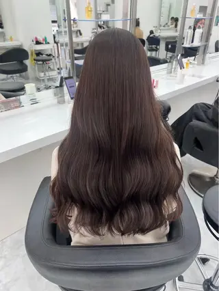 カラー noa🫧美髪/ 透明感カラーのヘアスタイル